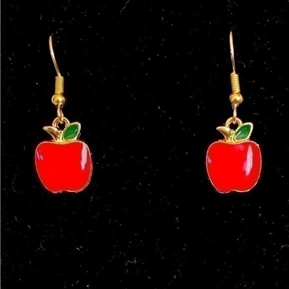 Apple Dangle Earrings